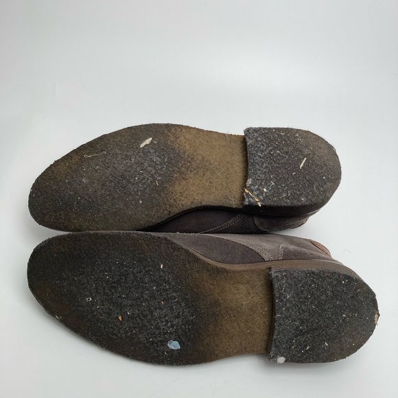 Men's Suede Chukka Boots - Gray - Picture 5 of 7